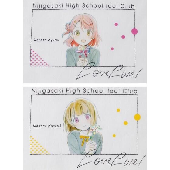 ラブライブ!虹ヶ咲学園スクールアイドル同好会 Tシャツ TV ラブライブ!虹ヶ咲学園スクールアイドル同好会 Tシャツ TV
