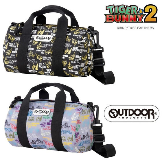 TIGER & BUNNY 2　OUTDOOR PRODUCTS　ミニロールボストン