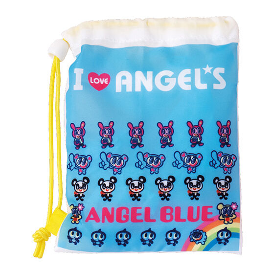 【再販】★ANGEL BLUE★　ショッパーバッグ風巾着コレクション
