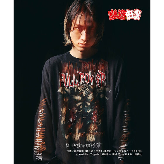 幽☆遊☆白書【glamb】Toguro Otouto Long Sleeves T