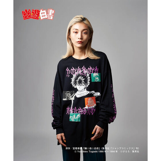 幽☆遊☆白書【glamb】 Hiei Long Sleeves T