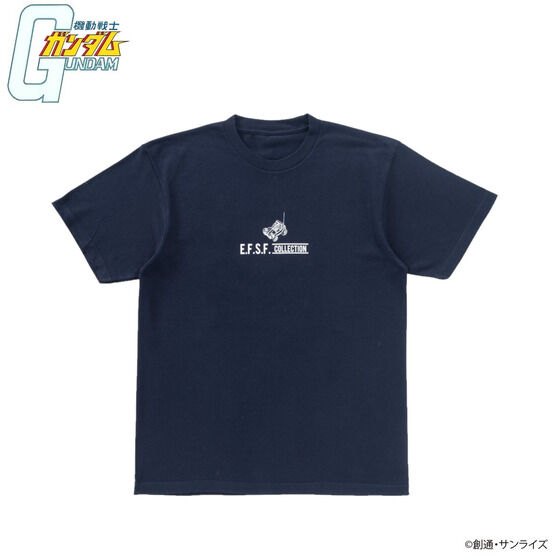 機動戦士ガンダム 図鑑柄シリーズ Tシャツ 地球連邦軍