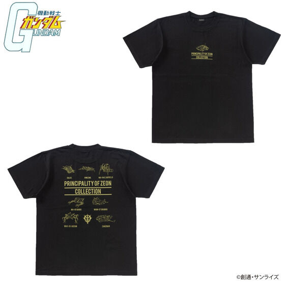 機動戦士ガンダム 図鑑柄シリーズ Tシャツ ジオン公国軍