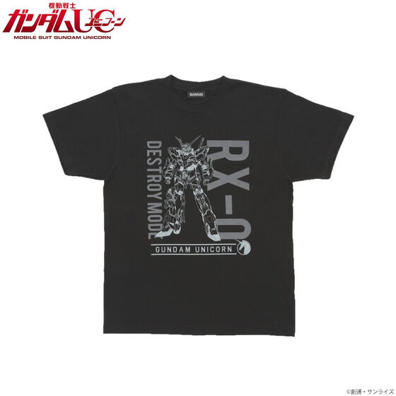 機動戦士ガンダムUC リフレクタープリントTシャツ ユニコーンガンダム