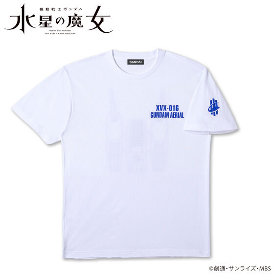 機動戦士ガンダム 水星の魔女 MSモチーフシリーズ Tシャツ ガンダム・エアリアル