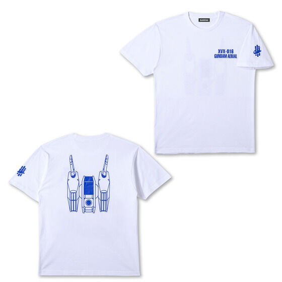 機動戦士ガンダム 水星の魔女 MSモチーフシリーズ Tシャツ ガンダム・エアリアル