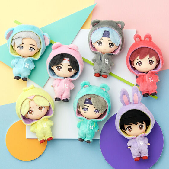 HOODIEFiGU TinyTAN（RM / Jin / SUGA / j-hope / Jimin / V / Jung  Kook）【2次：2023年４月発送】 | TinyTAN おもちゃ・キャラクター玩具 | アニメグッズ  ・おもちゃならプレミアムバンダイ｜バンダイナムコグループの公式通販サイト