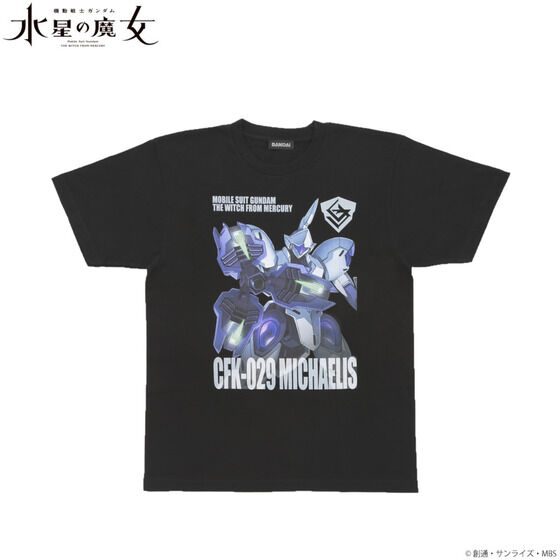 機動戦士ガンダム 水星の魔女 フルカラーTシャツ ミカエリス 【2023年3月発送】