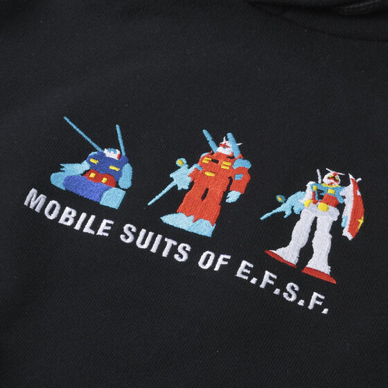 機動戦士ガンダム MS刺しゅう Tシャツ 【2023年3月発送】