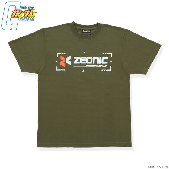 機動戦士ガンダム ジオニック企画 Tシャツ 【2023年3月発送】