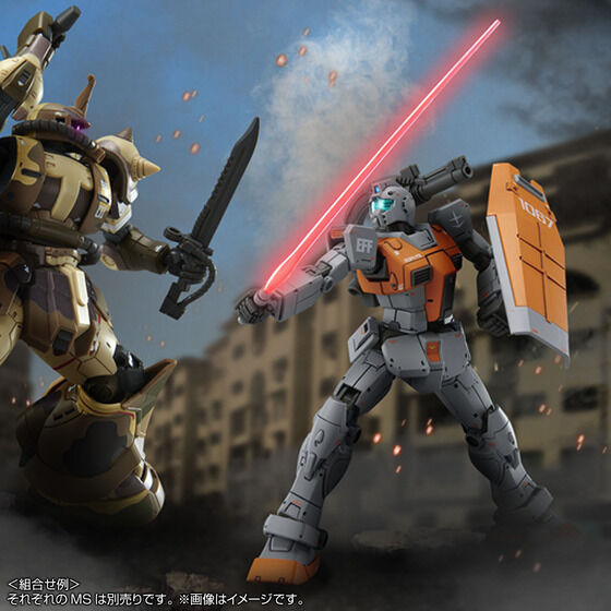 販売販売HG1/144 RGM-79 ジム モロッコ戦線仕様 塗装完成品 ロボット