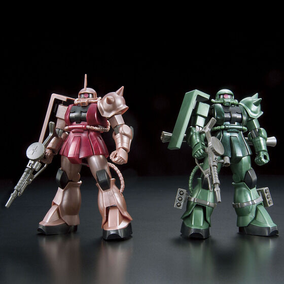 HGUC 1/144 シャア専用ザク&量産型ザク THE ART OF GUNDAM OSAKA