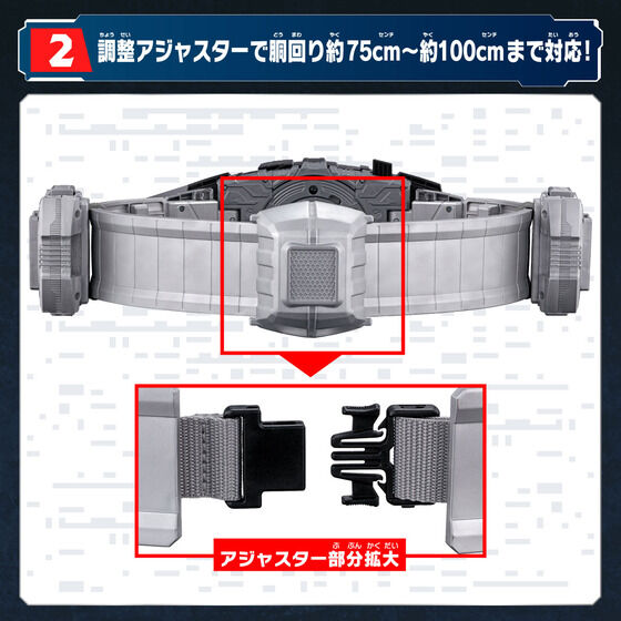 仮面ライダーギーツ　DXデザイアドライバー ハイスペックベルト帯＆レイズバックルホルダー【3次：2023年7月発送】