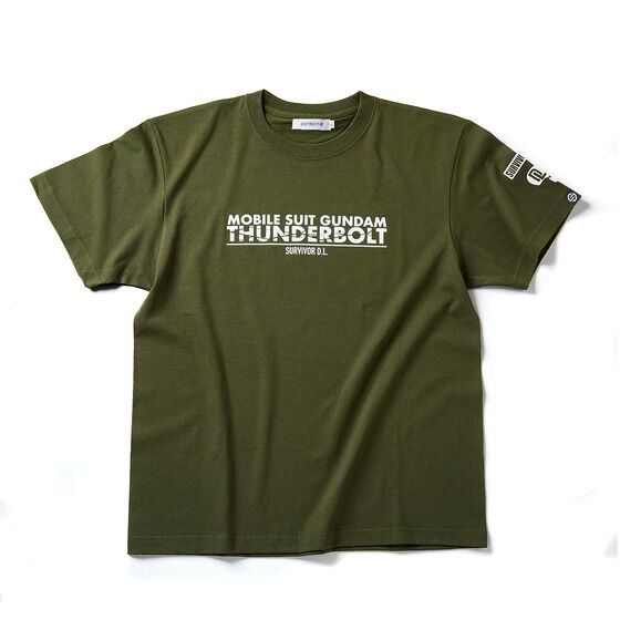 STRICT-G『機動戦士ガンダム サンダーボルト』Tシャツ ダリル・ローレンツ シルエット