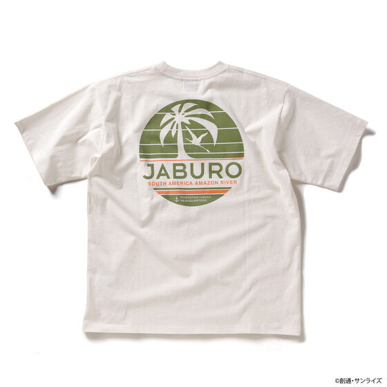 STRICT-G JABURO『機動戦士ガンダム』半袖Tシャツ サークルロゴ