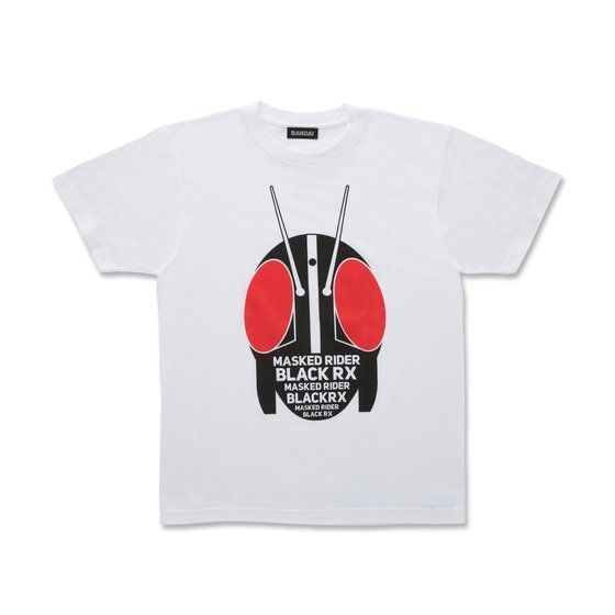 仮面ライダーBLACK/BLACK RX フェイスTシャツ
