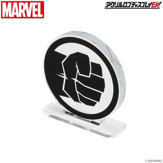 アクリルロゴディスプレイEX Marvel ヒーローマーク ハルク【6次受注 2023年5月発送分】