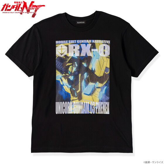 機動戦士ガンダムNT フルカラーTシャツ ユニコーンガンダム3号機 フェネクス デストロイモード