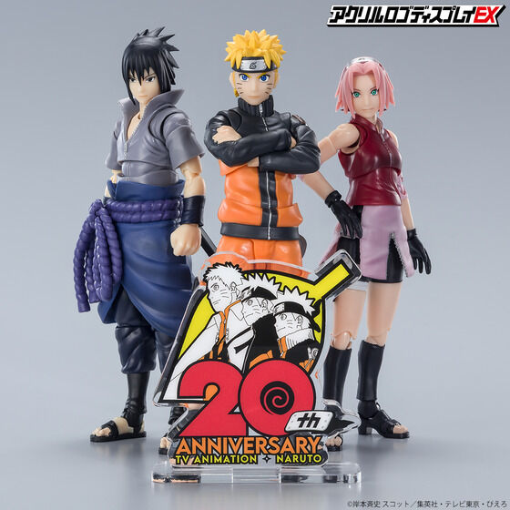 アクリルロゴディスプレイEX NARUTO/ナルト 20th ロゴ