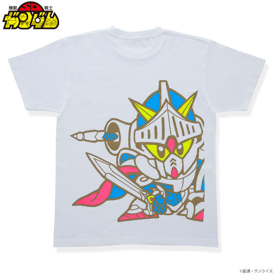 機動戦士SDガンダム 騎士ガンダム/ナイトガンダム Tシャツ バックプリント