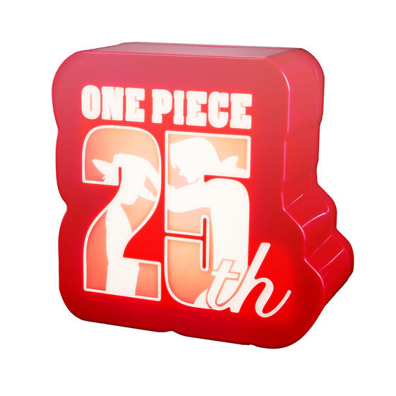 原作「ONE PIECE」25周年ロゴライトスタンド-RED-