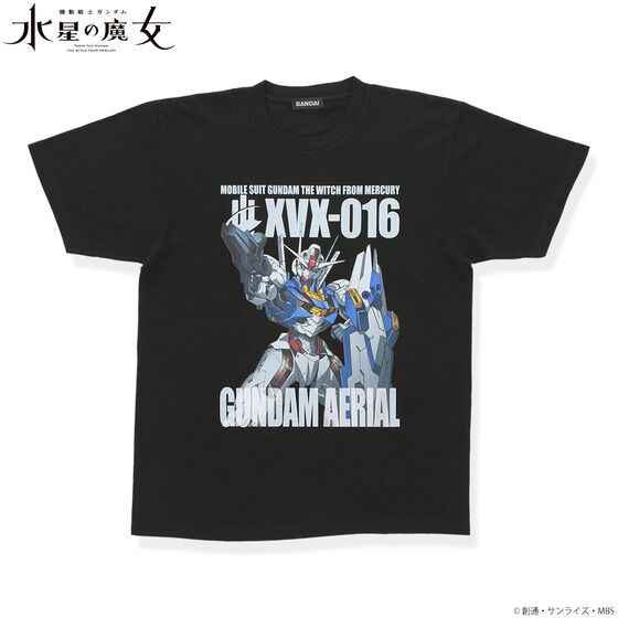 機動戦士ガンダム 水星の魔女 フルカラーTシャツ ガンダム・エアリアル【2023年5月発送】