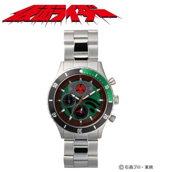 仮面ライダー V3 クロノグラフ 腕時計 Live Action Watch