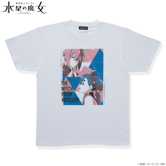 機動戦士ガンダム 水星の魔女 ペアデザインTシャツ スレッタ＆エラン