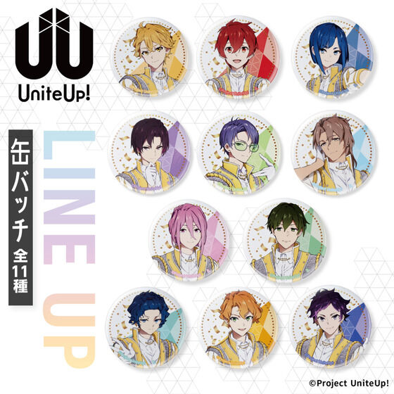 【ハピクロ！】UniteUp! 　缶バッジ