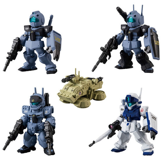 FW Gundam Converge :Core No.37 White Dingo Team Set(Mobile Suit Gundam Side Story 0079 : Rise From The Ashes)