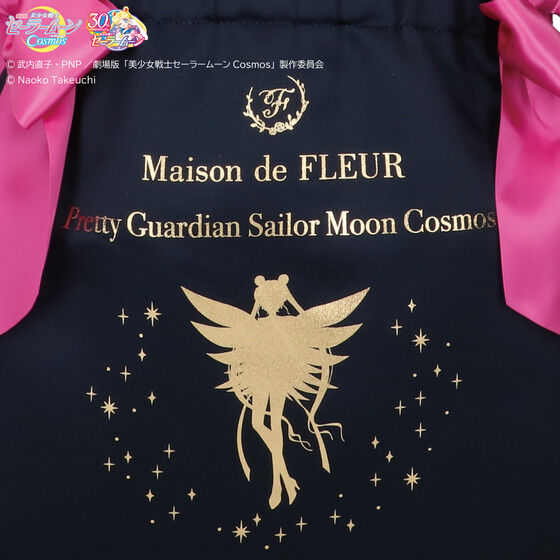 【Maison de FLEUR】劇場版「美少女戦士セーラームーンCosmos」ダブルリボントートバッグ