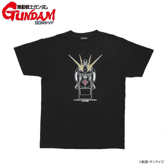 機動戦士ガンダム 逆襲のシャア MSラメプリント Tシャツ νガンダム