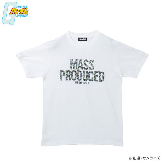 機動戦士ガンダム MASS PRODUCED Tシャツ