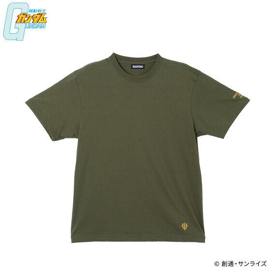 機動戦士ガンダム マーク ベーシックライン 刺しゅうTシャツ ジオン公国軍モデル