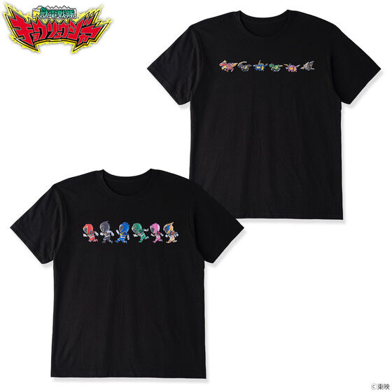 獣電戦隊キョウリュウジャー　走るデフォルメシリーズ　Tシャツ（全2種）