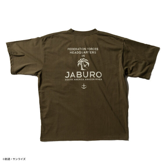 STRICT-G JABURO『機動戦士ガンダム』ポケット付き半袖Tシャツ ロゴ