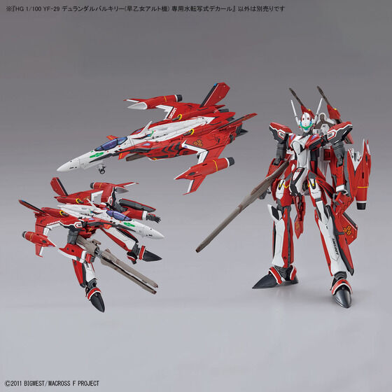 HG 1/100 YF-29 デュランダルバルキリー（早乙女アルト機）