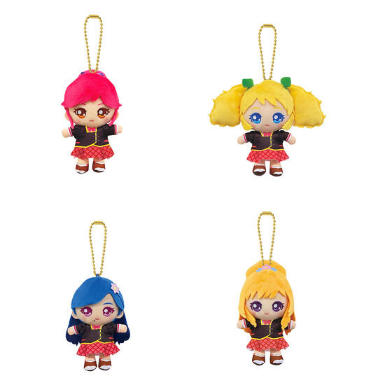 リクエスト販売】アイカツ！おすわりボールチェーンマスコット