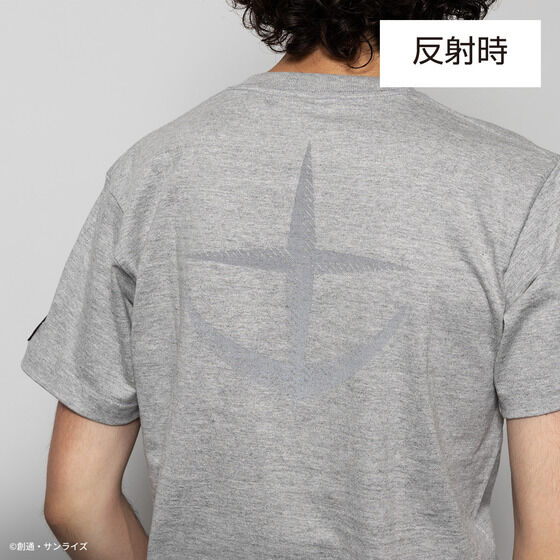 STRICT-G.ARMS『機動戦士ガンダム』半袖Tシャツ リフレクター E.F.S.F.