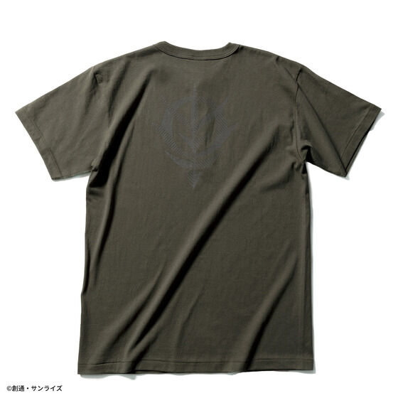 STRICT-G.ARMS『機動戦士ガンダム』ヘンリーネック半袖Tシャツ リフレクター ZEON FORCES