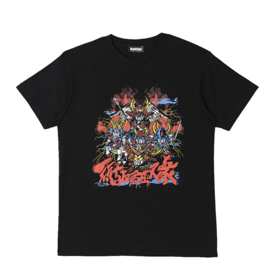 SDガンダム 頑駄無五人衆 Tシャツ feat.STUDIO696 【2023年10月発送】