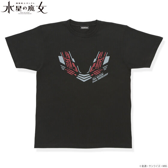 機動戦士ガンダム水星の魔女　シェルユニットデザインTシャツ