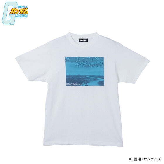 機動戦士ガンダム　ガンダムパノラマデザインシリーズ半袖Tシャツ エピソード29「ジャブローに散る！」