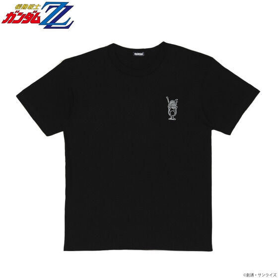 機動戦士ガンダムZZ エルピー・プルシリーズ Tシャツ ブラック