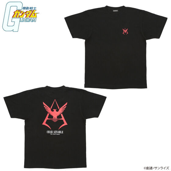 機動戦士ガンダム シャア・アズナブルパーソナルマーク スポーツシリーズ Tシャツ 【2023年11月発送】