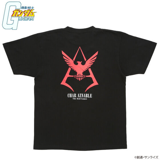 機動戦士ガンダム シャア・アズナブルパーソナルマーク スポーツシリーズ Tシャツ 【2023年11月発送】