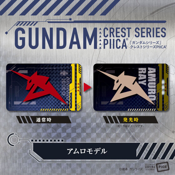 ガンダムシリーズ PIICA＋クリアパスケース 第二弾 クレストシリーズ 【2023年12月発送】