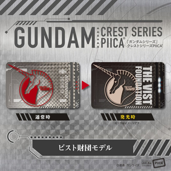 ガンダムシリーズ PIICA＋クリアパスケース 第二弾 クレストシリーズ 【2023年12月発送】