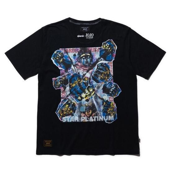 ジョジョの奇妙な冒険×glamb Star Platinum T【再販】 | ジョジョの 