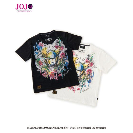 ジョジョの奇妙な冒険 黄金の風』×『glamb』コラボレーションTシャツ２